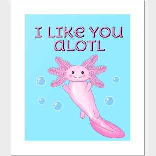 I Like You A Lotl Posters and Art
